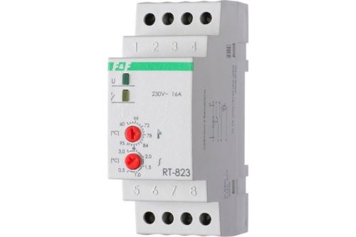 Реле контроля температуры RT-823
