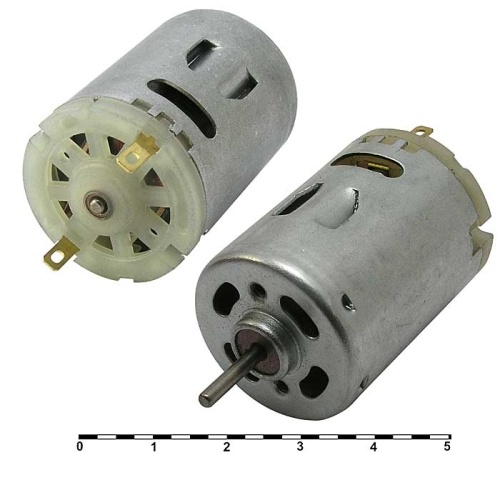 Коллекторный электродвигатель постоянного тока RUICHI R380-09320, 24 В, 4200 об/мин | код 80193 | Ruichi