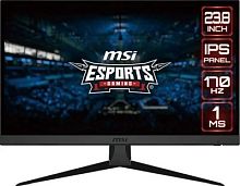 Монитор MSI 23.8 Optix G2422 черный IPS LED 1ms 16:9 HDMI матовая 250cd 178гр/178гр 1920x1080 170Hz FreeSync Premium DP FHD 3.5кг | код 1812288 | MSI