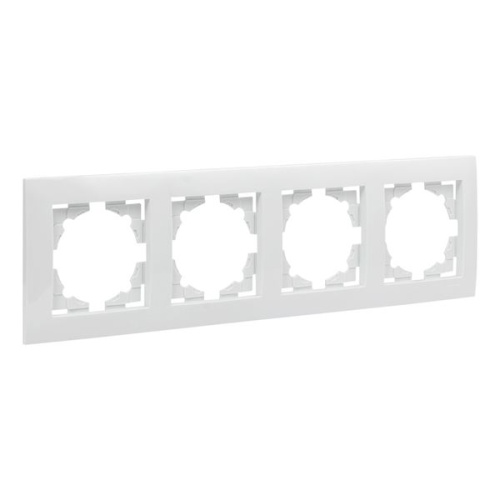 Валенсия рамка 4-местная белая PROxima | код EWM-G-304-10 | EKF фото 2