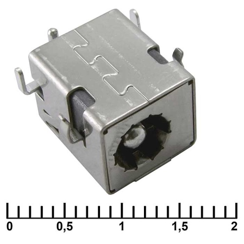 Разъём питания штырьковый RUICHI PJ017 2.5 мм, SMD монтаж | код 83475 | Ruichi
