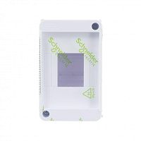 Бокс ОП Easy9 XS навесн. без дверцы 4мод. | код EZ9EAA104 | Schneider Electric