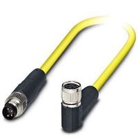 Кабель для датчика / исполнительного элемента SAC-4P-M8MS/0,5-542/M8FR SH BK | код 1406004 | PHOENIX CONTACT