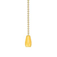 Выключатель для настенного светильника c проводом и деревянным наконечником ''Gold'' | код 32-0104 | REXANT