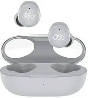 Гарнитура вкладыши QCY T17S серый беспроводные bluetooth в ушной раковине | код 1899831 | QCY