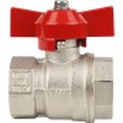 Кран шаровой 3/4' ВН ручка бабочка IDEAL (093 3/4') | код RAN30C2EQLGTCE | ITAP