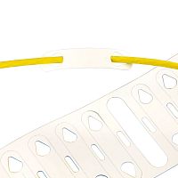 Продевной ярлык в рулоне для провода диаметром 3-4,2мм, размер 7х34мм, белый, 4000 шт в рулоне | код NUTO2-3042WR | DKC