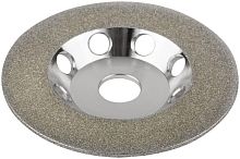 Диск алмазный шлифовальный по с кафелю/керамограниту/стеклу, посад. диаметр 22.2 мм, сплошной, 125 мм | код 39523 | FIT