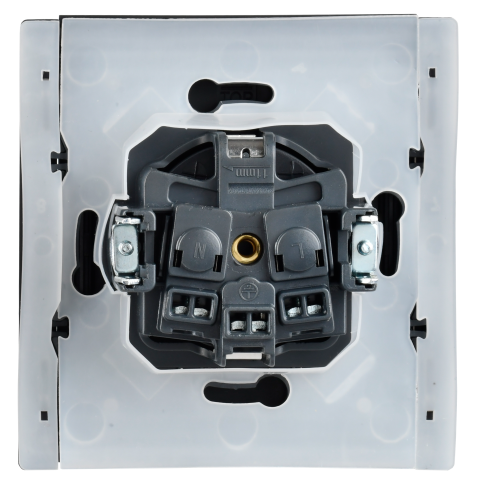 FORTE&PIANO Роз. с з/к/ш с кр. в/к 16А IP44 FP321 сер. IEK | код FP-R16-16-44-K03 | IEK фото 2