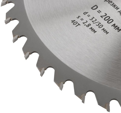 Диск пильный для циркулярных пил по дереву 200x32/30x40T | код 37749 | FIT фото 5