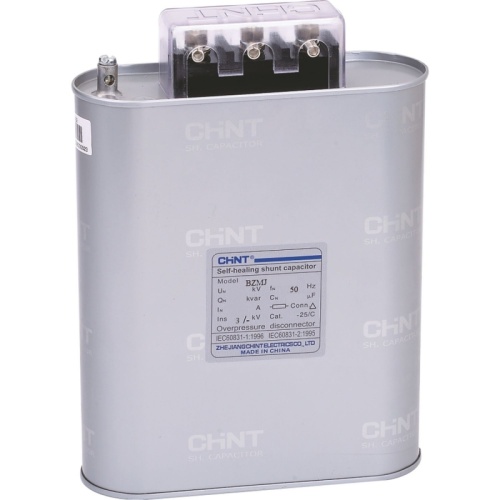 Конденсатор трехфазный BZMJ 0.525-60-3 АС525В, 60 кВАр (CHINT) | код 516329 | CHINT