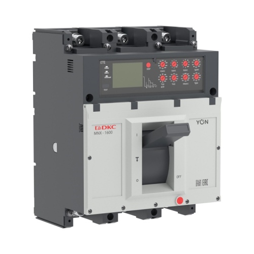 Авт. выкл. YON pro MNX1600M 3P 1600A 100kA при AC415V расц. ETA | код MNX1600M3PETA1600 | DKC
