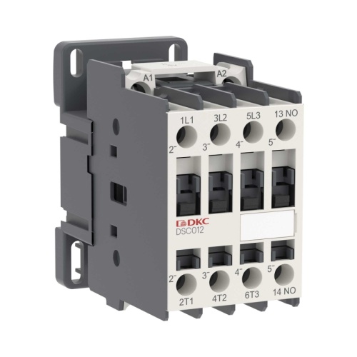 Магнитный контактор YON DSC012 12A 5,5кВт AC3 3P кат.220В AC 1НО | код DSC012-3C10A230 | DKC