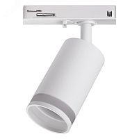Светильник светодиодный трековый на шинопровод белый ДПО-50Вт под лампу GU10 IP20 PTR 1732 | код 5040205 | JazzWay