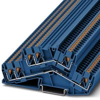 Двухъярусные клеммы PTTBS 2,5-TWIN BU | код 3210601 | PHOENIX CONTACT