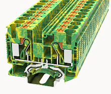 DS10-PE-01P-1C-00Z(H) Клемма PUSH-IN, 10 мм.кв., PE | код 11040000009| DEGSON