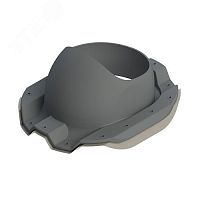 Элемент проходной TP-87/C, цвет серый, по 1 шт. в коробке | код 101300201 | Татполимер