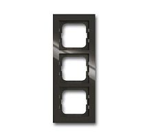 Рамка 3-постовая, серия axcent, цвет ch?teau-black 1723-295-500 | код 2CKA001754A4493 | ABB