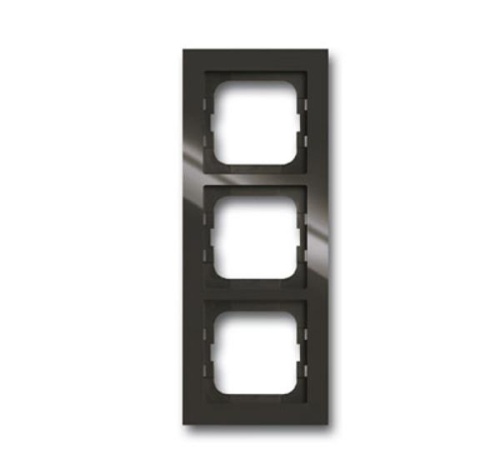 Рамка 3-постовая, серия axcent, цвет ch?teau-black 1723-295-500 | код 2CKA001754A4493 | ABB