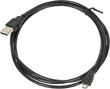Кабель USB (m)-micro USB (m) 1.5м черный | код 329476 | NONAME