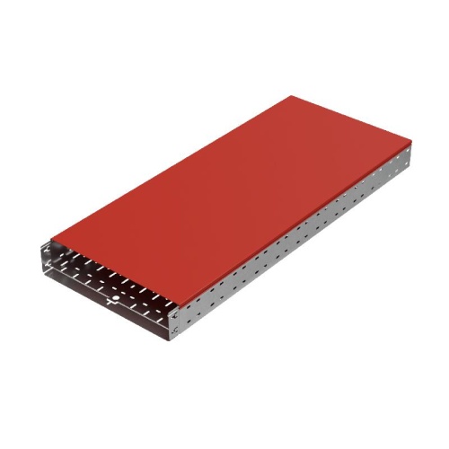 Крышка для лотка осн.500 L3000 сталь 1.2мм "ПЛЮС" KLplus500-1.2-3000 оцинк. КМ PL0420