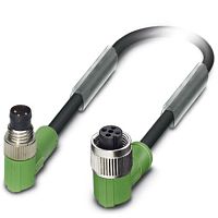 Кабель для датчика / исполнительного элемента SAC-3P-M 8MR/0,3-PUR/M12FR | код 1682427 | PHOENIX CONTACT