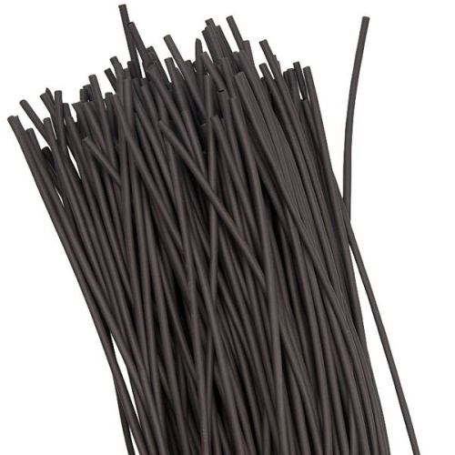 Термоусаживаемая трубка ТУТ нг 1.5/0.75 черная в отрезках по 1м EKF PROxima | код tut-1.5-b-1m | EKF фото 2