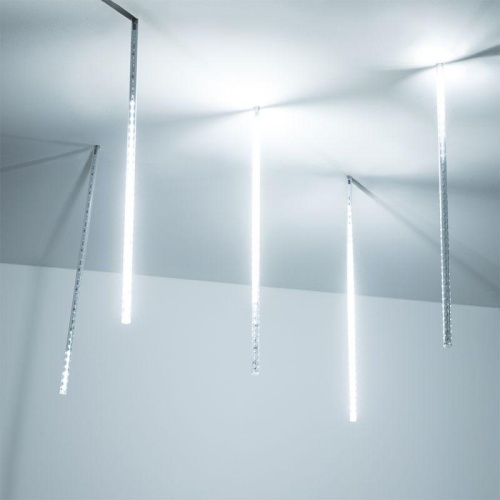 Гирлянда светодиодная декоративная ARD-ICEFALL-CLASSIC-D12-500-5PCS-CLEAR-72LED-LIVE WHITE (230V, 6W) (ARDCL, IP65) | код 26049 | Arlight