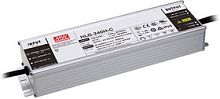 Источник питания AC-DC, 249.9Вт, IP67, вход 90…305В AC, 47…63Гц/127…431В DC, ККМ, выход 119…238В/1050мА, димминг 3 в 1, изоляция 3750В AC, в кожухе 244.2х68х38.8, -40…+70С | код HLG-240H-C1050B | MeanWell