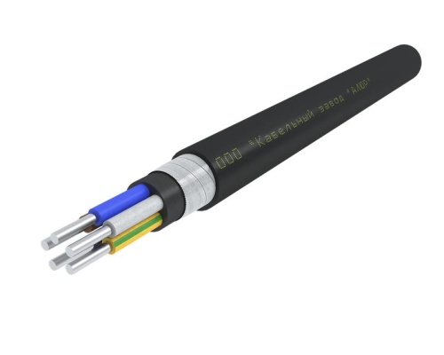 Кабель силовой АВБШв 5х35 (N.PE)-0.66 однопроволочный барабан | код 00-00000218 | АЛЮР