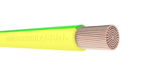 Провод ПуГВнг(А)-LS 1х6 450/750В Ж/З | код 00-00149420 | Технокабель