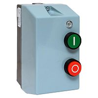 Пускатель в корпусе КМЭс РТЭ 9А, 4кВт 400/230 | код. ctrp-r-9-230v-led | EKF