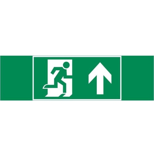 Пиктограмма ФИГУРА / СТРЕЛКА ВВЕРХ 310х90мм для аварийно-эвакуационного светильника Basic IP65 | код V5-EM02-60.002.016 | Вартон