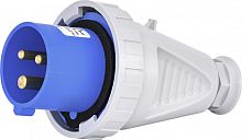 Вилка кабельная EVH-1632 IP67 (16A, 230V, 2P+PE) | код 004482024 | ETI