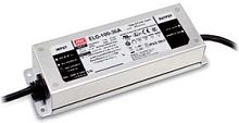 Источник питания AC-DC, 96Вт, IP67, вход 100…305В AC, 47…63Гц/142…431В DC, ККМ, выход 12...24В/4А, изоляция 3750В AC, в кожухе 199х63х35,5мм, -40…+70С | код ELG-100-24 | MeanWell