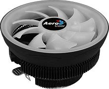 Устройство охлаждения(кулер) Aerocool Core Plus ARGB Soc-AM5/AM4/1151/1200/1700 черный/белый 4-pin 15-25dB Al 110W 305gr Ret (CORE PLUS ARGB PWM 4P) | код 1170689 | AEROCOOL