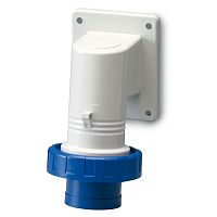 Вилка панельная с наклоном IP67 16А 2P+E 250В | код DIS2471693 | DKC