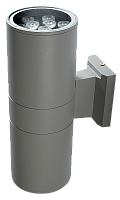 PWL-300110/30D 2x9w 3000K GR (новый) IP65 230V/50Hz Jazzway | код .5033146B | Jazzway
