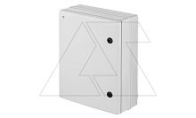 Щит пластиковый SR3, 356x456x162mm, с мет. монтажной платой 287x387x130mm, RAL7035, IK08, IP65 | код 2755-00 | Elektro-plast Nasielsk