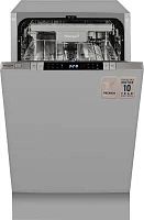 Посудомоечная машина встраив. Weissgauff BDW 4150 Touch DC Inverter узкая серебристый | код 1833141 | WEISSGAUFF