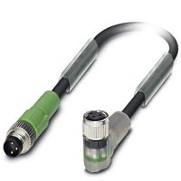 Кабель для датчика / исполнительного элемента SAC-3P-M 8MS/ 2,0-PUR/M8FR-2L | код 1693555 | PHOENIX CONTACT