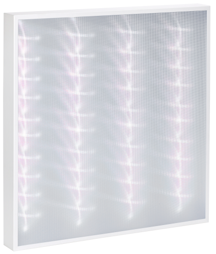 LIGHTING PRO Светильник светодиодный ДВО 1001 40Вт 5000К IP40 595х595мм микропризма | код LTP-DVO2-1001-40-50-K01 | IEK фото 7