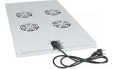 Cabeus TRAY-100 Модуль вентиляторный с 4-я вентиляторами для установки в напольные шкафы серии SH-05C, ND-05C глубиной 1000мм | код 7948c | Cabeus