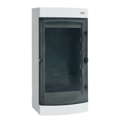 Щит слаботочный навесной Unix прозрачная д верь 3 габарит IP40 PROxima | код ux-3m-n | EKF фото 2