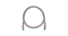 Шнур коммутационный NIKOMAX S/FTP 4 пары, Кат.6 (Класс E), 250МГц, 2хRJ45/8P8C, T568B, заливной, с защитой защелки, многожильный, BC (чистая медь), 26AWG (7х0,165мм), PVC нг(А), серый, 1,5м | код NMC-PC4SE55B-015-GY | NIKOMAX
