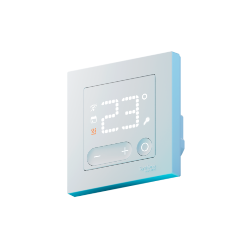 Термостат программируемый для электрического теплого пола AtlasDesign Smart 16А Zigbee механизм бел. SE ATN000138Z фото 8