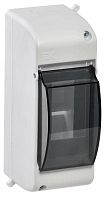 Корпус навесной модульный КМПн 2/2 тонированная дверь IP30: 1 ряд, 2 модуля, 140 х 53 х 83 (ВхШхГ) | арт.MKP42-N-02-30-20 | IEK