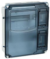 Корпус пластиковый ЩУРн-П 3/6 IP66 PC LIGHT | код MSP3-N-06-66-L | IEK