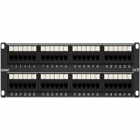 Патч-панель 192UCAT5E 48 портов RJ45 неэкранированная | код RN5PPU242 | DKC