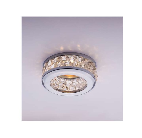 Светильник Sorento 51 1 05 штампов. с огран. стеклом MR16 хром | код. IT8507 | ИТАЛМАК Светильник Sorento 51 1 05 штампов. с огран. стеклом MR16 хром | код. IT8507 | ИТАЛМАК